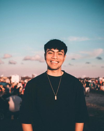 smilling man